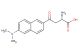 (S)-2-amino-4-(6-(dimethylamino)naphthalen-2-yl)-4-oxobutanoic acid