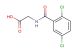 2-[(2,5-dichlorobenzoyl)amino]acetic acid
