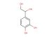 4-(1,2-dihydroxyethyl)benzene-1,2-diol