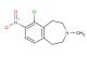 6-chloro-3-methyl-7-nitro-2,3,4,5-tetrahydro-1H-benzo[d]azepine