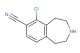 6-chloro-2,3,4,5-tetrahydro-1H-benzo[d]azepine-7-carbonitrile
