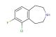 6-chloro-7-fluoro-2,3,4,5-tetrahydro-1H-benzo[d]azepine