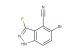 5-bromo-3-fluoro-1H-indazole-4-carbonitrile