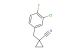 1-(3-chloro-4-fluorobenzyl)cyclopropanecarbonitrile