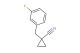 1-(3-fluorobenzyl)cyclopropanecarbonitrile