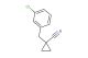 1-(3-chlorobenzyl)cyclopropanecarbonitrile