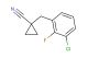 1-(3-chloro-2-fluorobenzyl)cyclopropanecarbonitrile