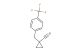 1-(4-(trifluoromethyl)benzyl)cyclopropanecarbonitrile