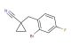 1-(2-bromo-4-fluorobenzyl)cyclopropanecarbonitrile