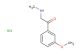 1-(3-methoxyphenyl)-2-(methylamino)ethanone hydrochloride
