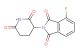 Thalidomide 4-fluoride  (Synonyms: Cereblon ligand 4; E3 ligase Ligand 4)