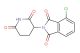 4-chloro-2-(2,6-dioxopiperidin-3-yl)isoindoline-1,3-dione