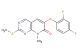 6-(2,4-difluorophenoxy)-8-methyl-2-(methylthio)pyrido[2,3-d]pyrimidin-7(8H)-one