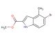methyl 5-bromo-4-methyl-1H-indole-2-carboxylate