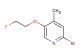 2-bromo-5-(2-fluoroethoxy)-4-methylpyridine