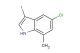 5-chloro-3-iodo-7-methyl-1H-indole