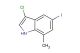 3-chloro-5-iodo-7-methyl-1H-indole
