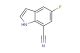 5-fluoro-1H-indole-7-carbonitrile