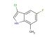 3-chloro-5-fluoro-7-methyl-1H-indole