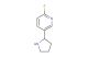 2-fluoro-5-(pyrrolidin-2-yl)pyridine