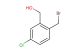 (2-(bromomethyl)-5-chlorophenyl)methanol