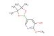 2-methoxy-5-(4,4,5,5-tetramethyl-1,3,2-dioxaborolan-2-yl)pyridin-3-ol