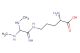 (S)-2-amino-5-(2,2-bis(methylamino)acetimidamido)pentanoic acid