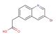 2-(3-bromoquinolin-6-yl)acetic acid