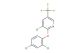 3-chloro-2-(2,4-dichlorophenoxy)-5-(trifluoromethyl)pyridine