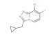 8-chloro-3-(cyclopropylmethyl)-7-iodo-[1,2,4]triazolo[4,3-a]pyridine