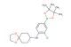 N-(2-chloro-4-(4,4,5,5-tetramethyl-1,3,2-dioxaborolan-2-yl)phenyl)-1,4-dioxaspiro[4.5]decan-8-amine