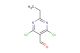 4,6-dichloro-2-ethylpyrimidine-5-carbaldehyde