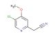 2-(5-chloro-4-methoxypyridin-2-yl)acetonitrile