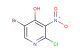 5-bromo-2-chloro-3-nitropyridin-4-ol