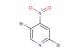2,5-dibromo-4-nitropyridine