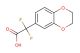 2-(2,3-dihydrobenzo[b][1,4]dioxin-6-yl)-2,2-difluoroacetic acid