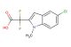 2-(5-chloro-1-methyl-1H-indol-2-yl)-2,2-difluoroacetic acid
