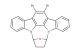 13,14-dibromo-4a,5,6,7,8,14b-hexahydro-15-oxa-4b,8a-diaza-5,8-methanodibenzo[b,h]cycloocta[jkl]-as-indacene