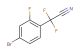2-(4-bromo-2-fluorophenyl)-2,2-difluoroacetonitrile