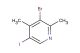 3-Bromo-5-iodo-2,4-dimethylpyridine