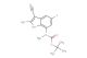 tert-butyl 2-amino-3-cyano-5-fluoro-1H-indol-7-yl(methyl)carbamate