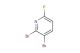2,3-dibromo-6-fluoropyridine