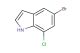 5-bromo-7-chloro-1H-indole