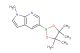 1-methyl-5-(4,4,5,5-tetramethyl-1,3,2-dioxaborolan-2-yl)-1H-pyrrolo[2,3-b]pyridine