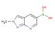 (2-methyl-2H-pyrazolo[3,4-b]pyridin-5-yl)boronic acid