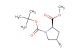 1-tert-butyl 2-methyl (2R,4S)-4-fluoropyrrolidine-1,2-dicarboxylate
