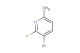 3-bromo-2-fluoro-6-picoline