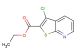 ethyl 3-chlorothieno[2,3-b]pyridine-2-carboxylate