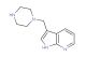 3-(piperazin-1-ylmethyl)-1H-pyrrolo[2,3-b]pyridine