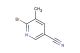 2-bromo-5-cyano-3-picoline